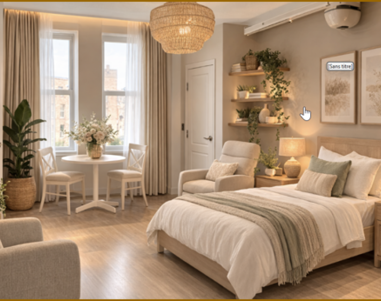 Chambre modèle